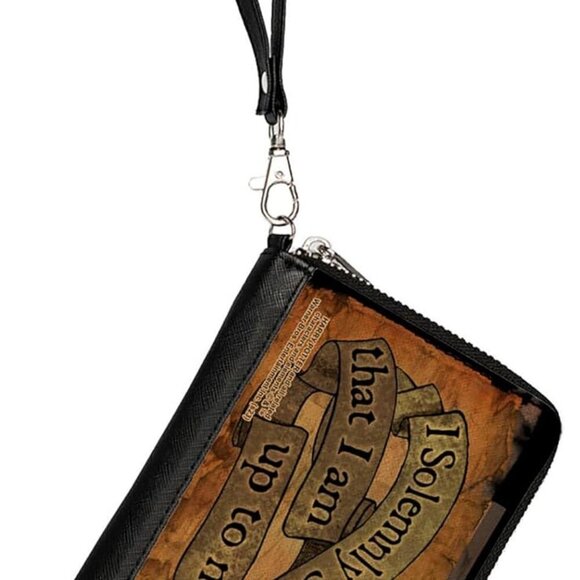 The Wizarding World of Harry Potter Wallet, Zip Around, Harry Potter I Solemnly - Picture 3 of 9